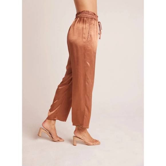 NEW BELLA DAHL smocked waist trousers pants in curacao coconut - Picture 3 of 3